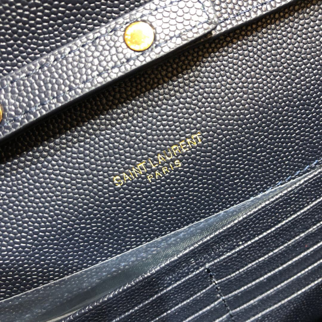 YSL CASSANDRE MATELASSÉ CHAIN WALLET