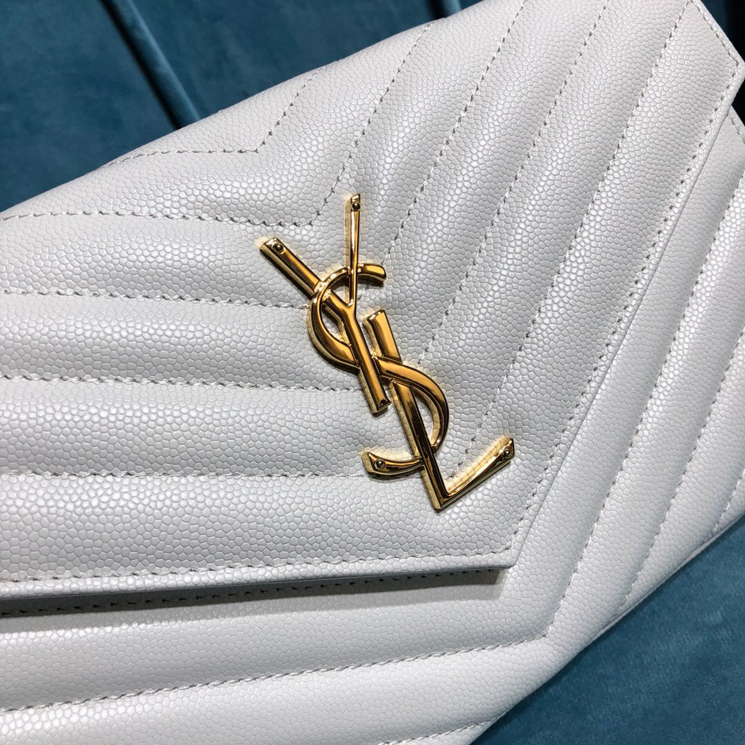 YSL CASSANDRE MATELASSÉ CHAIN WALLET