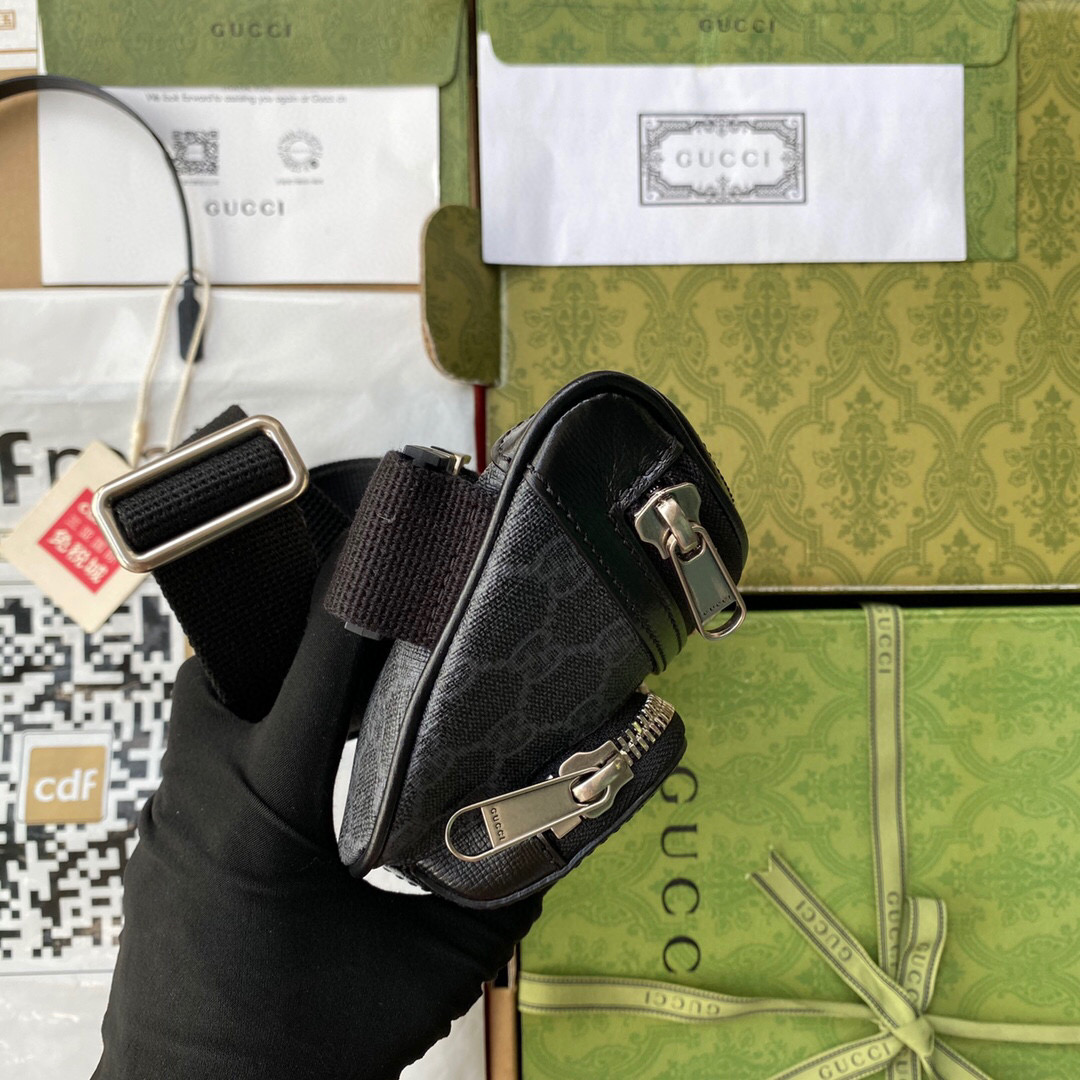 G*u*i belt bag with interlocking g