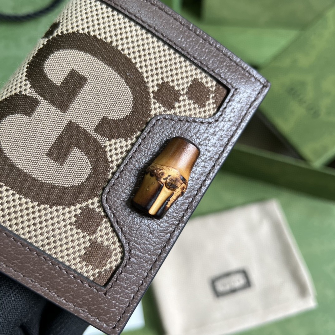 G*u*i diana card case wallet