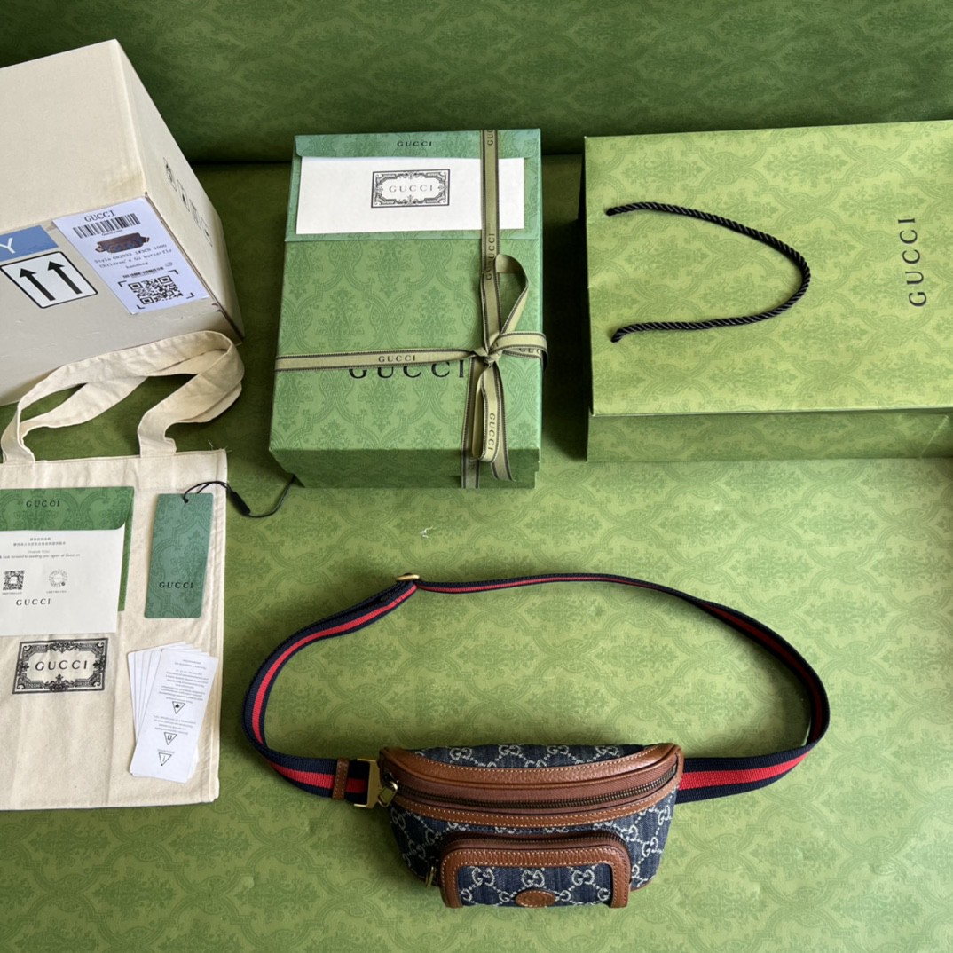 G*u*i belt bag with interlocking g