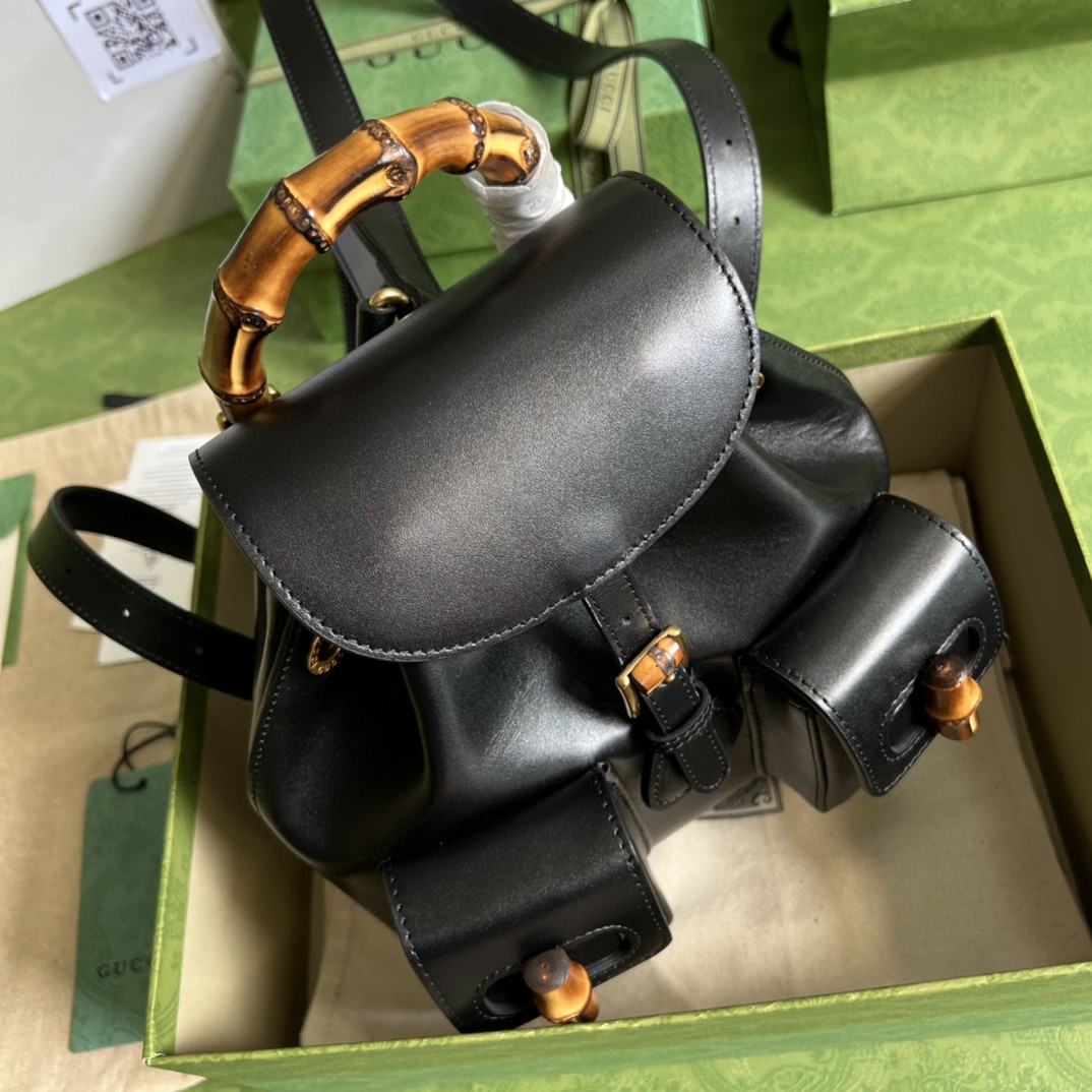 G*u*i bamboo small backpack