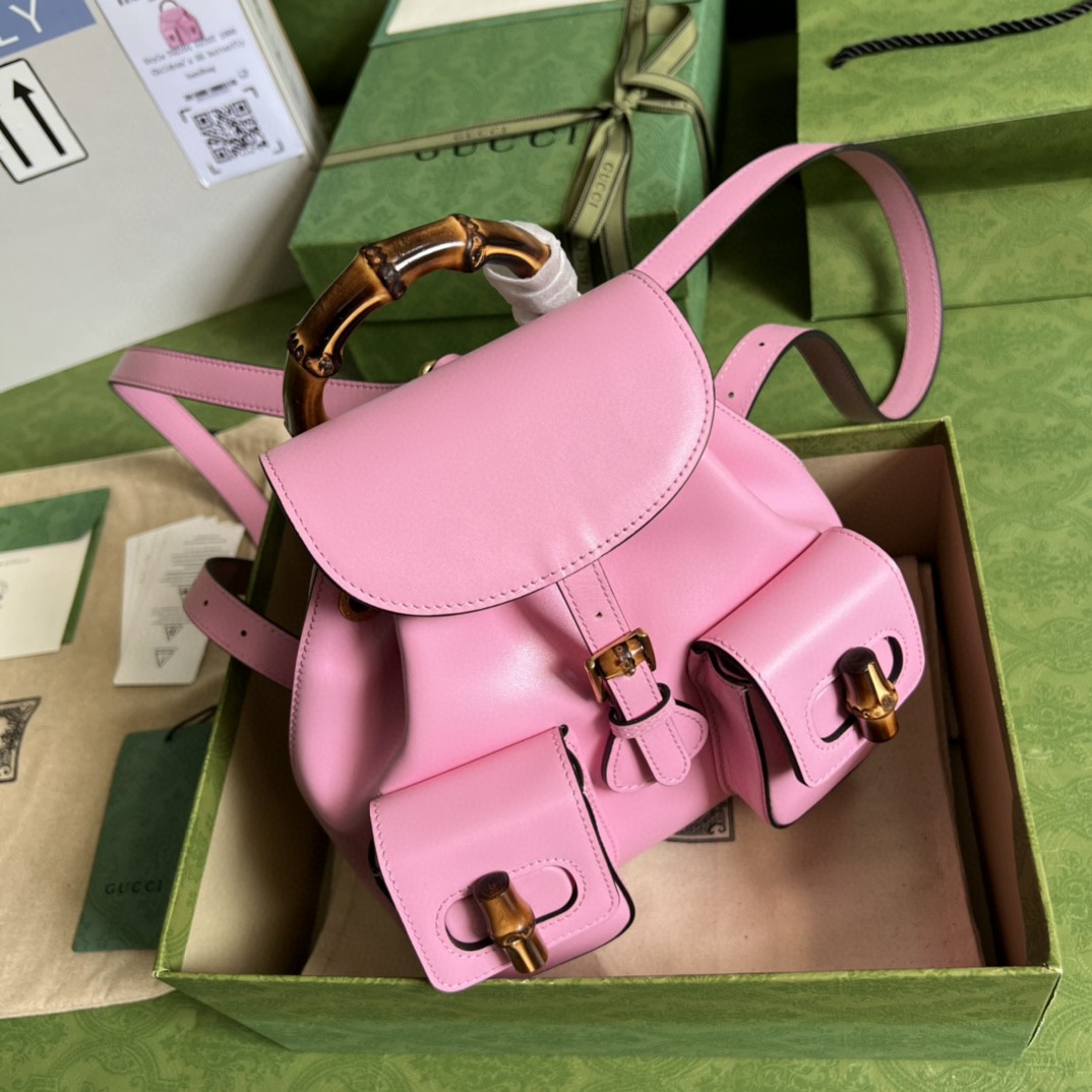 G*u*i bamboo small backpack