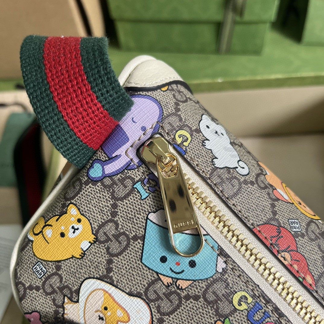 G*u*i belt bag with interlocking g