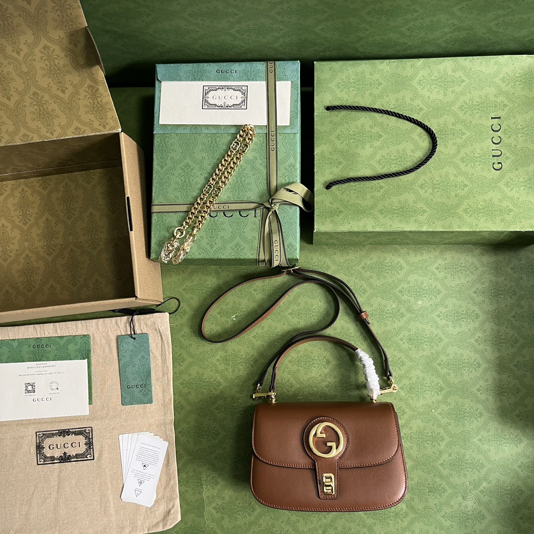 G*u*i blondie top-handle bag