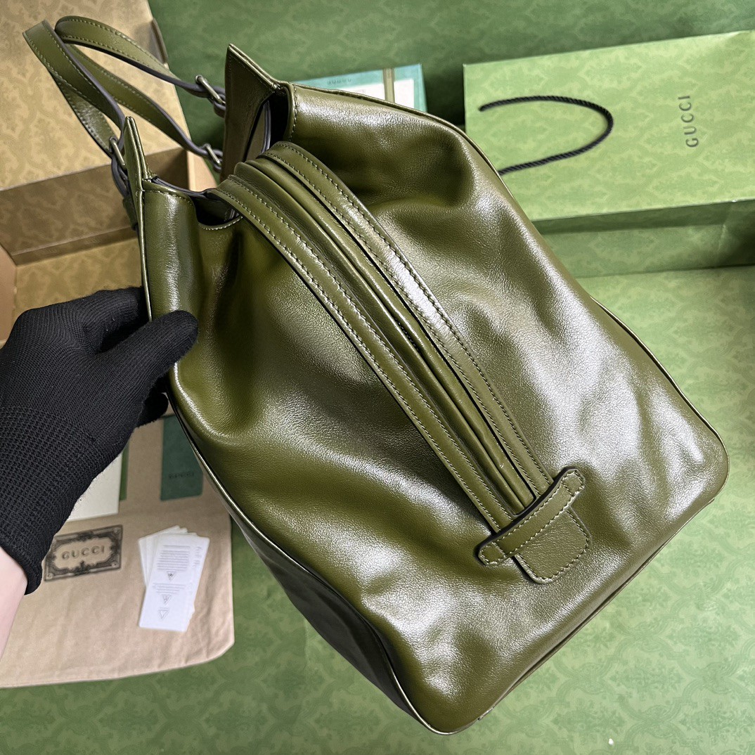 G*u*i large tote bag with tonal double g