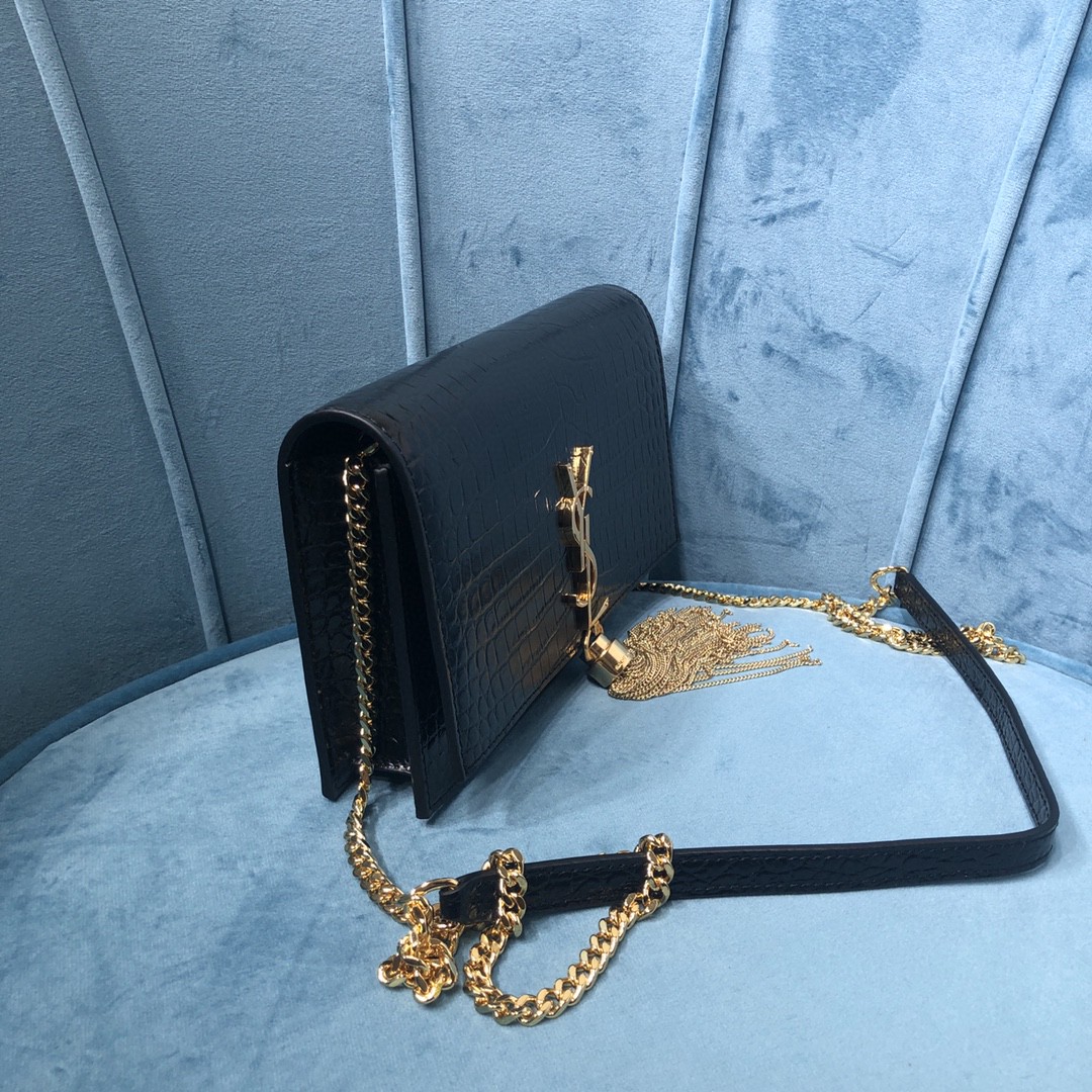 YSL KATE CHAIN WALLET WITH TASSEL
