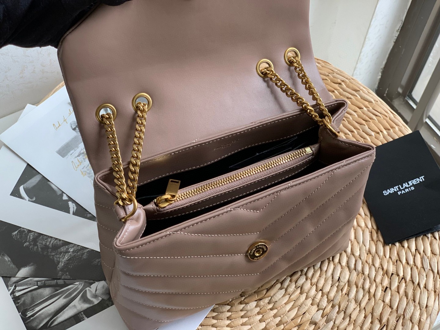 YSL LOULOU SMALL CHAIN BAG