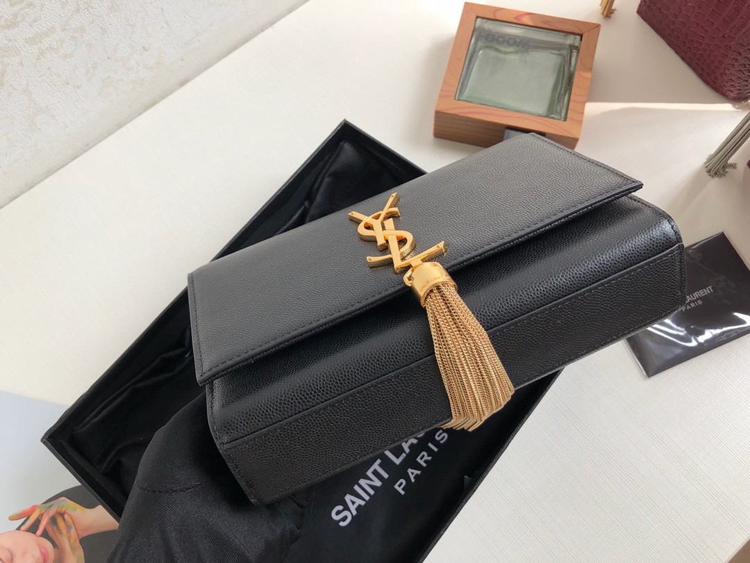 YSL KATE SMALL CHAIN BAG WITH TASSEL