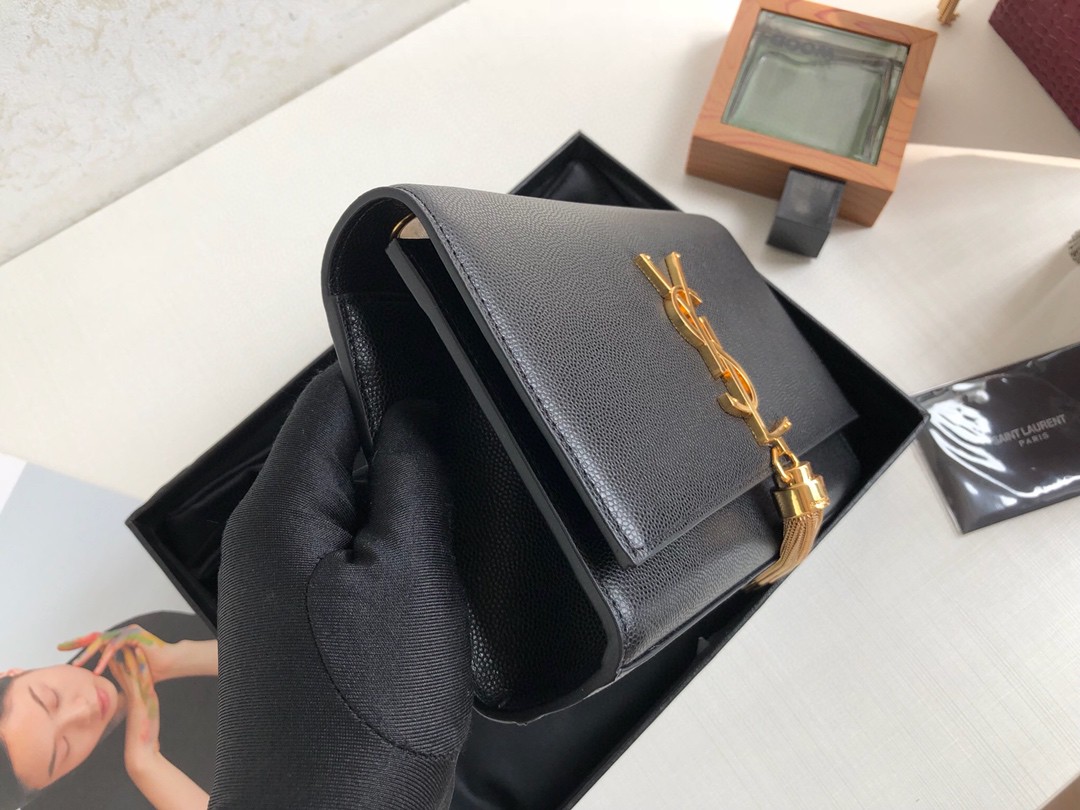 YSL KATE SMALL CHAIN BAG WITH TASSEL