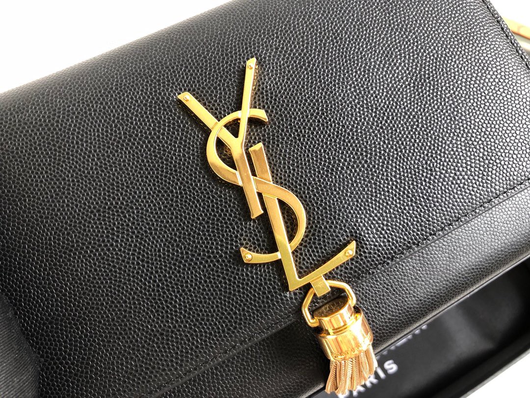 YSL KATE SMALL CHAIN BAG WITH TASSEL