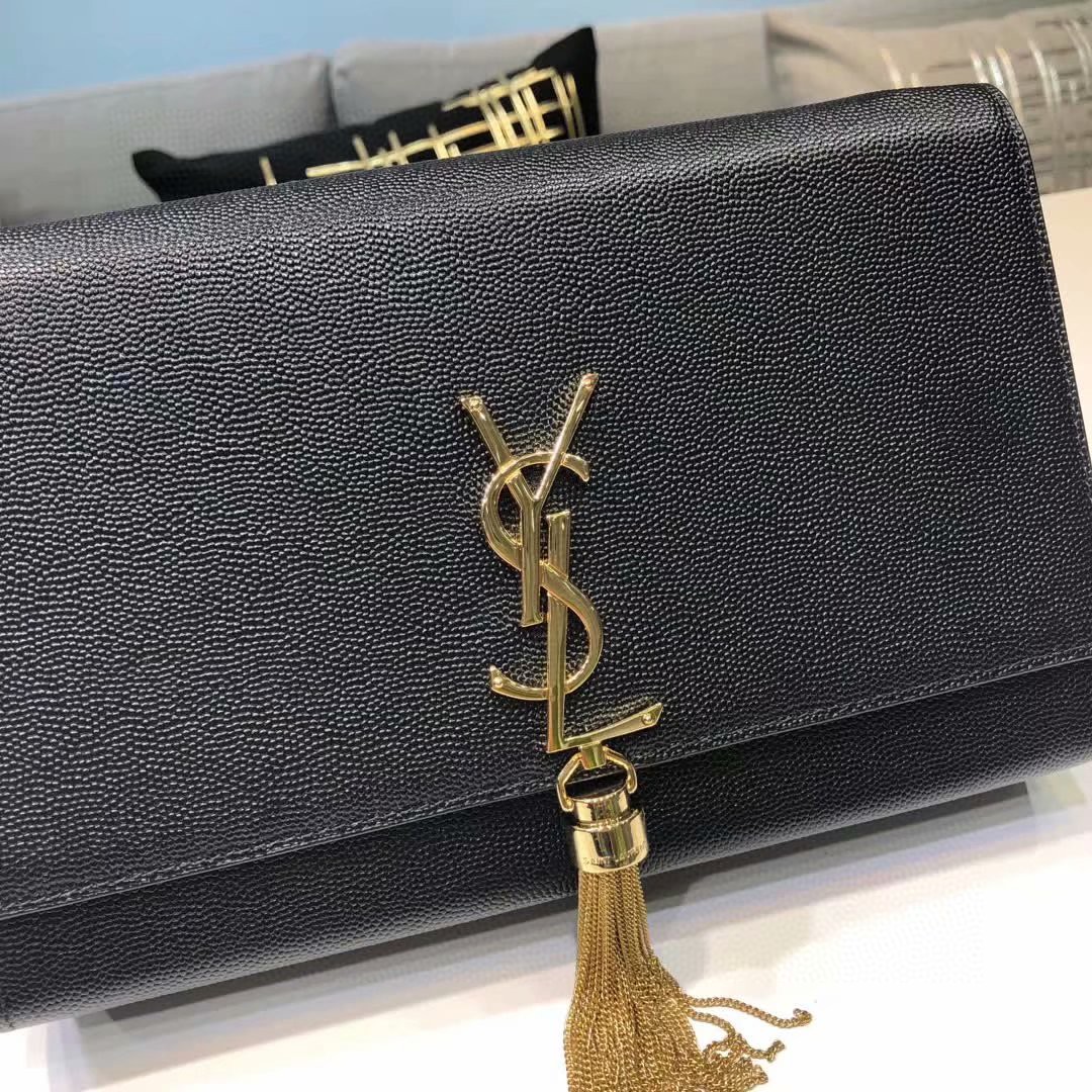 YSL KATE MEDIUM CHAIN BAG WITH TASSEL