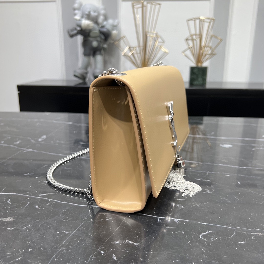 YSL KATE MEDIUM CHAIN BAG WITH TASSEL
