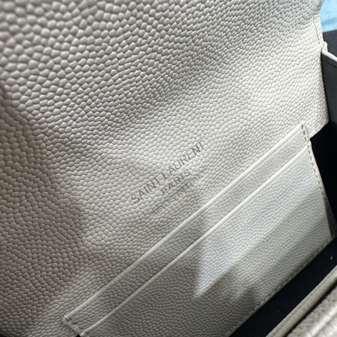 YSL CASSANDRE MATELASSÉ SMALL ENVELOPE WALLET