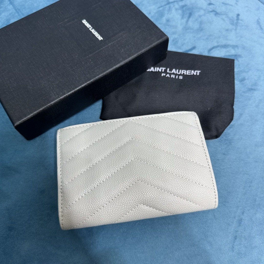 YSL CASSANDRE MATELASSÉ SMALL ENVELOPE WALLET