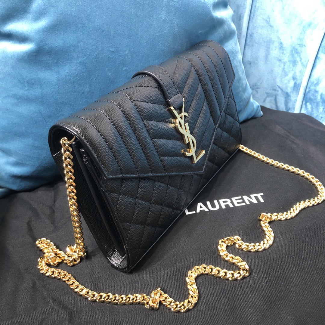 YSL ENVELOPE CHAIN WALLET