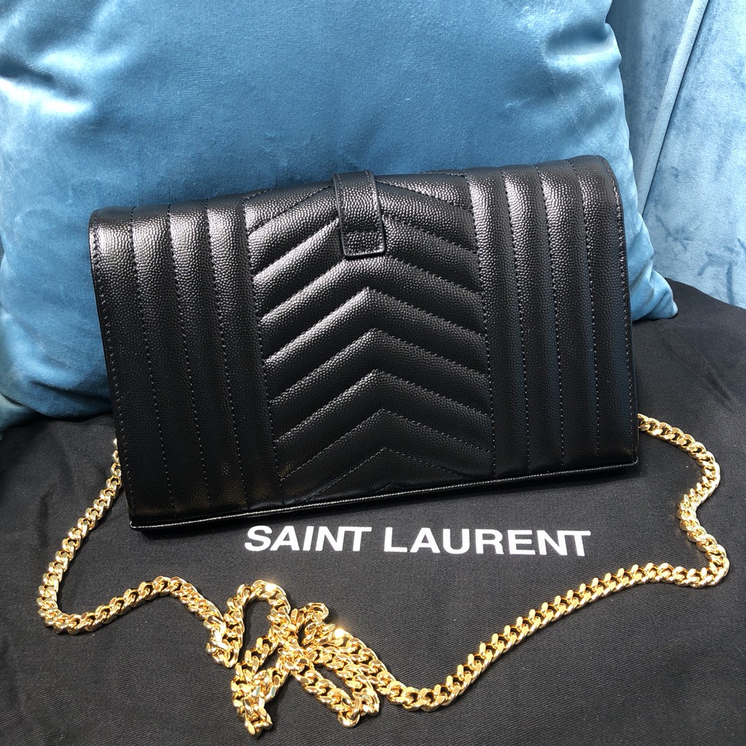 YSL ENVELOPE CHAIN WALLET