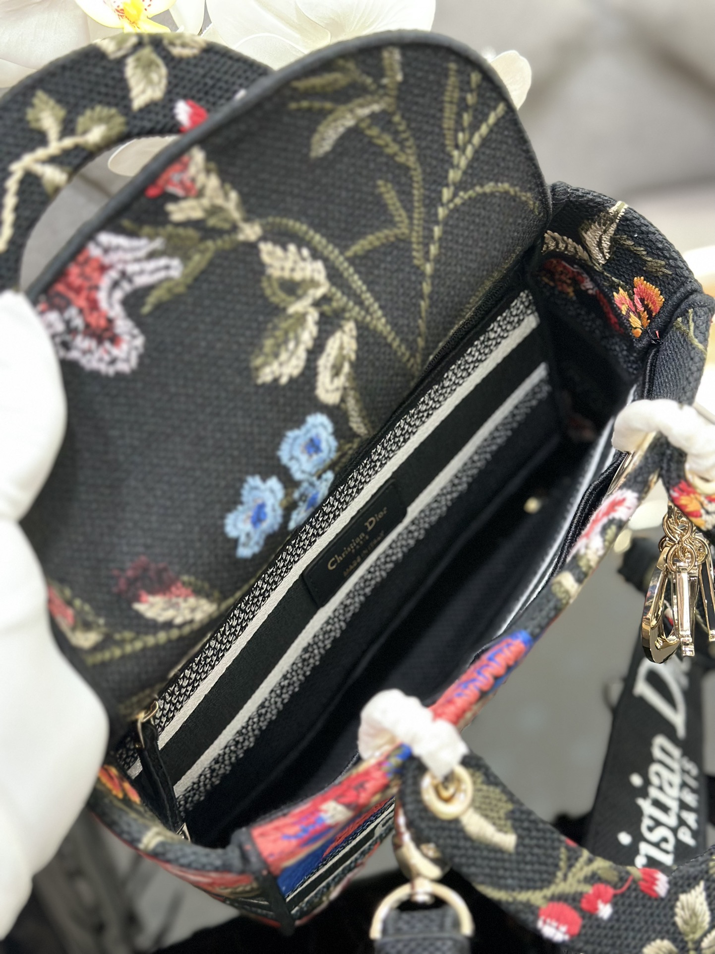 D*or medium lady d-lite bag