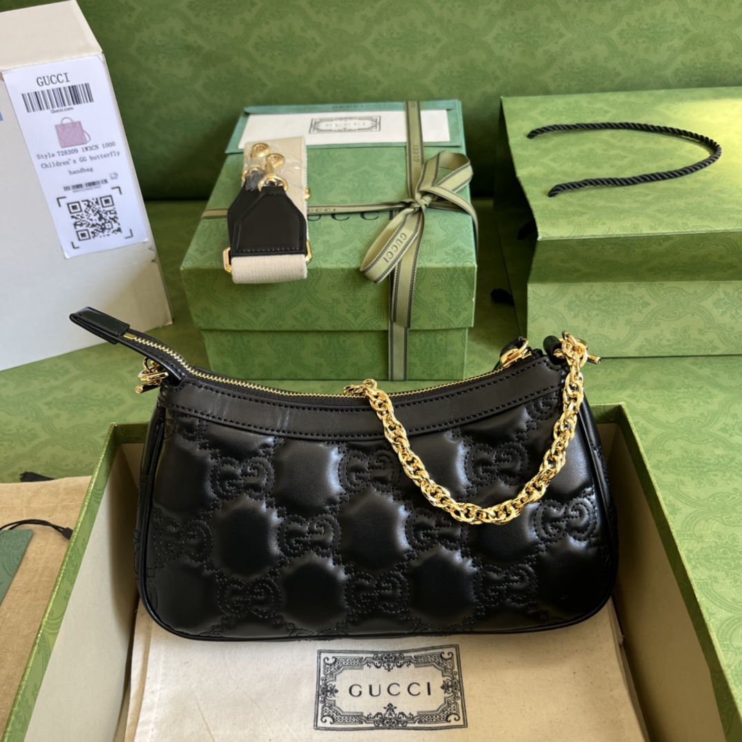 G*u*i matelassé handbag