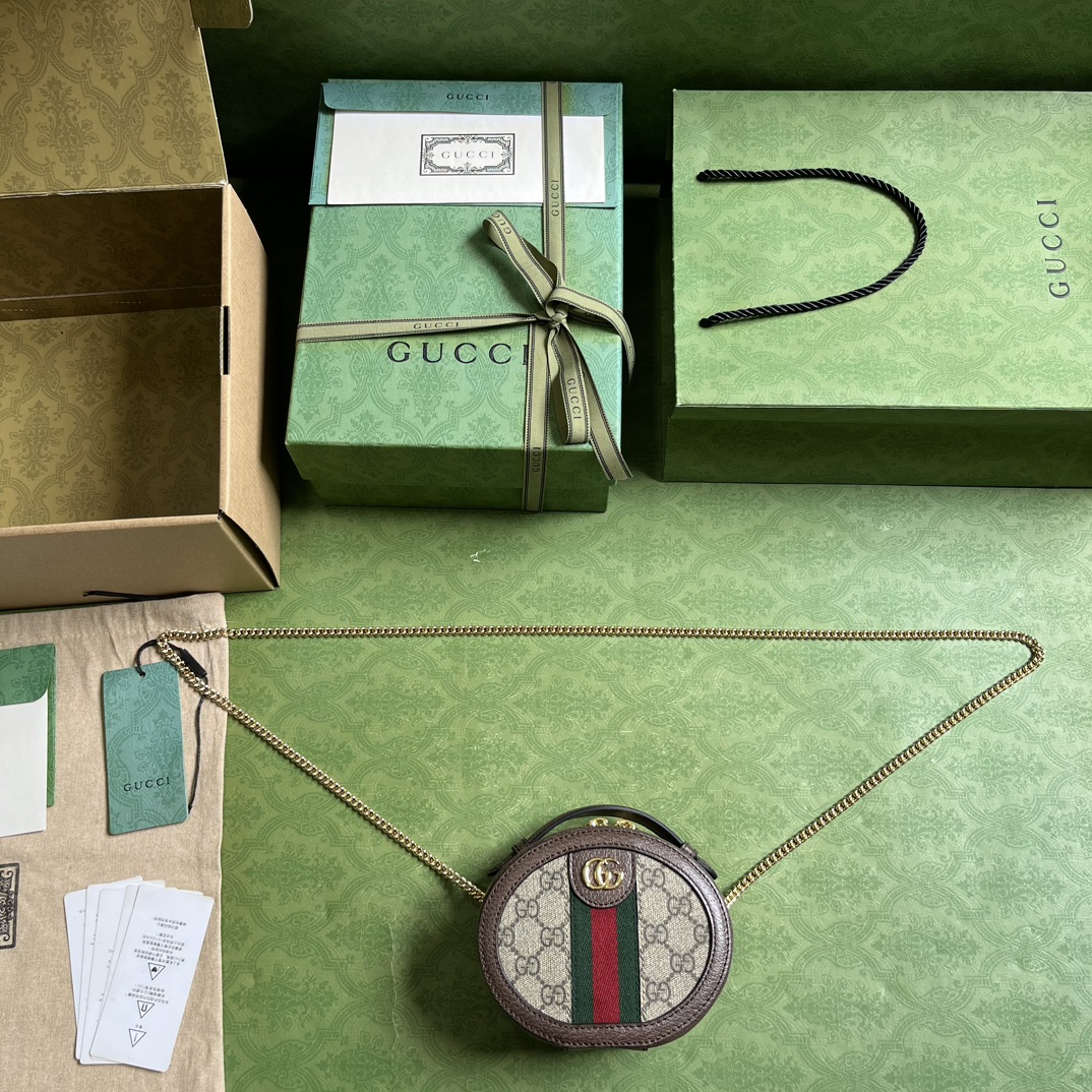 G*u*i ophidia mini chain bag