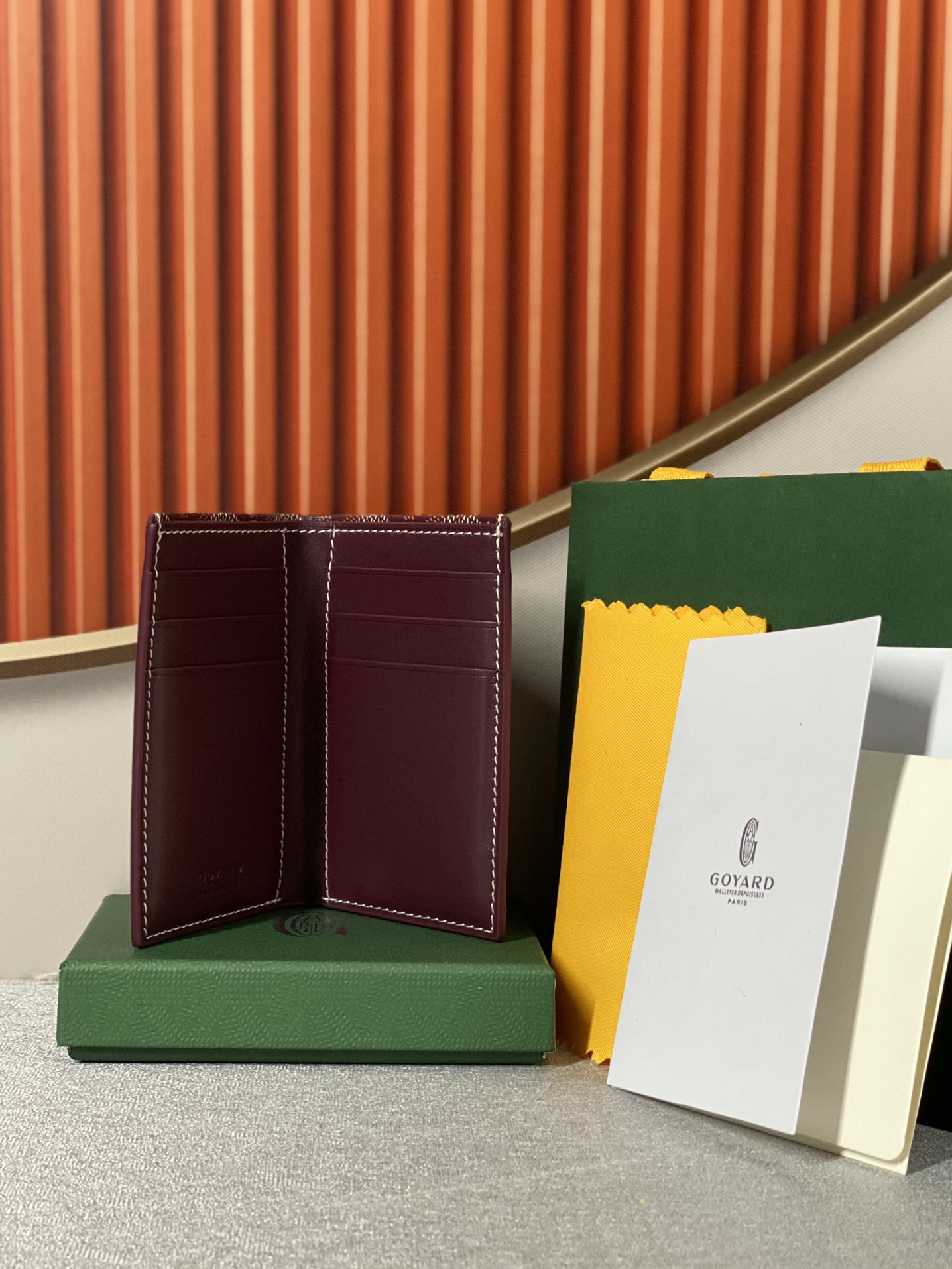 Go*ard saint-pierre card wallet