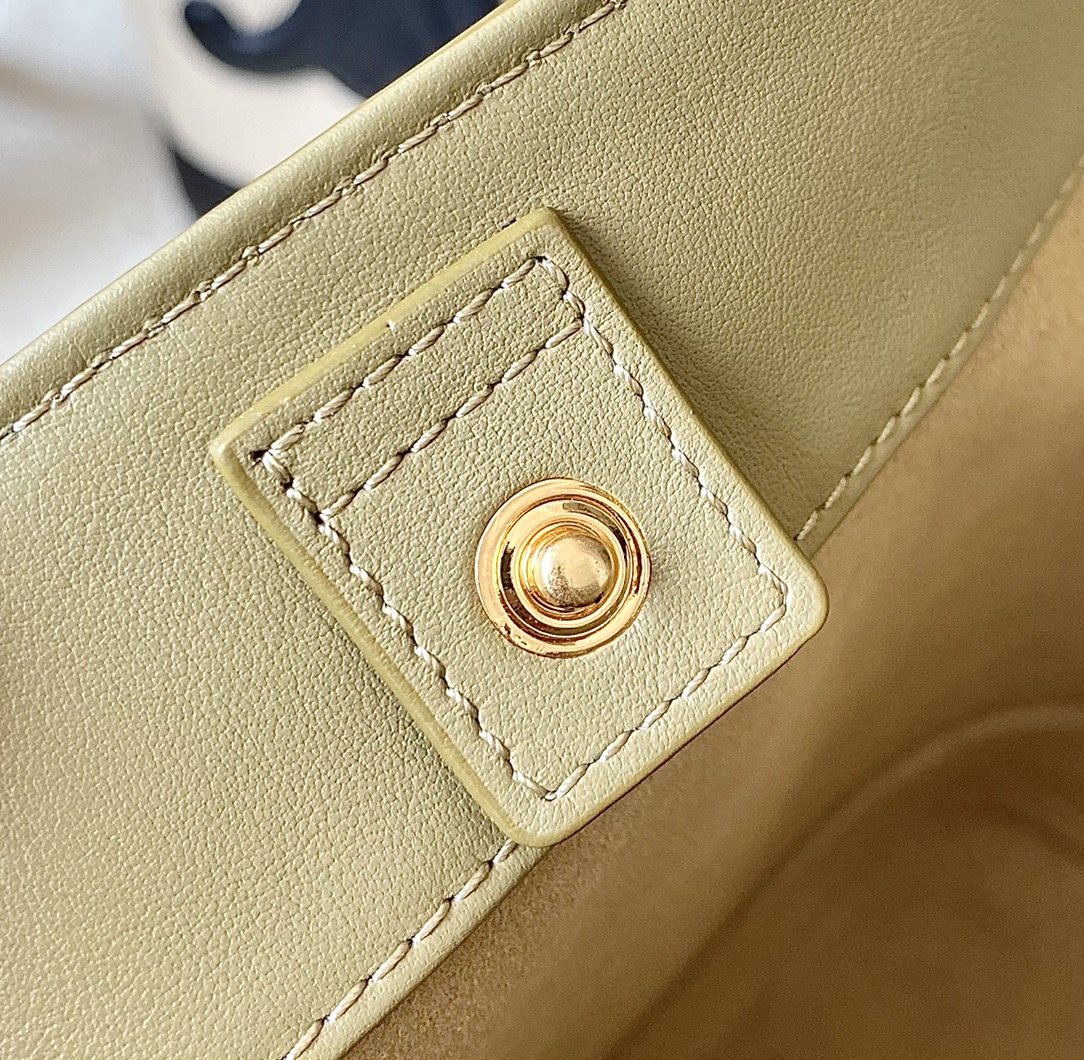 Ce**e bucket cuir triomphe bag