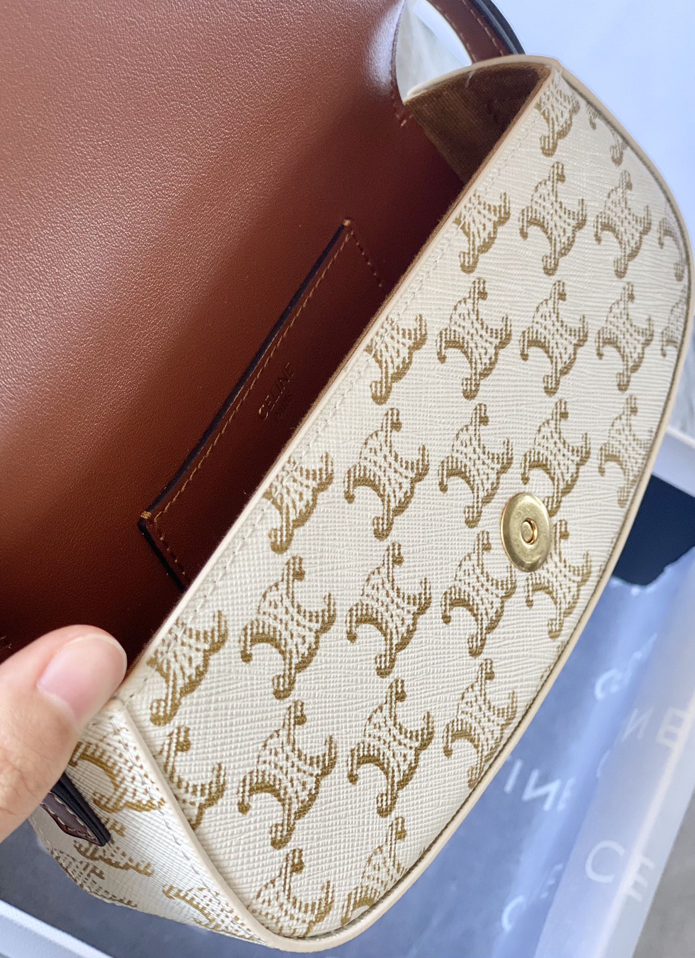 Ce**e mini tabou clutch on strap