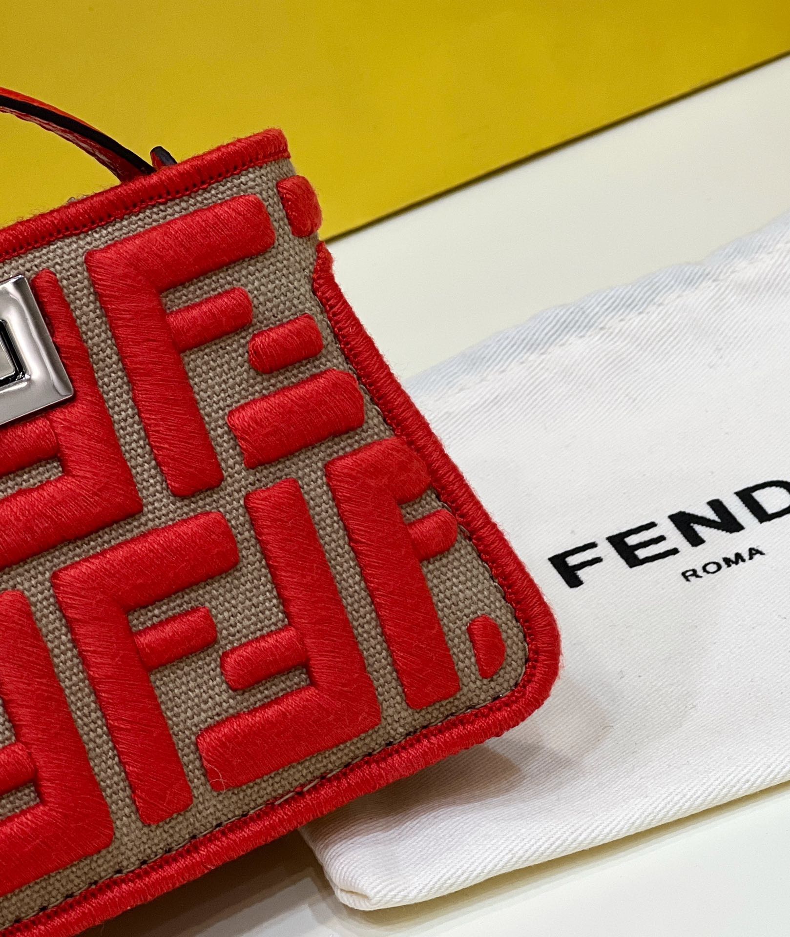 F**di peekaboo nano bag