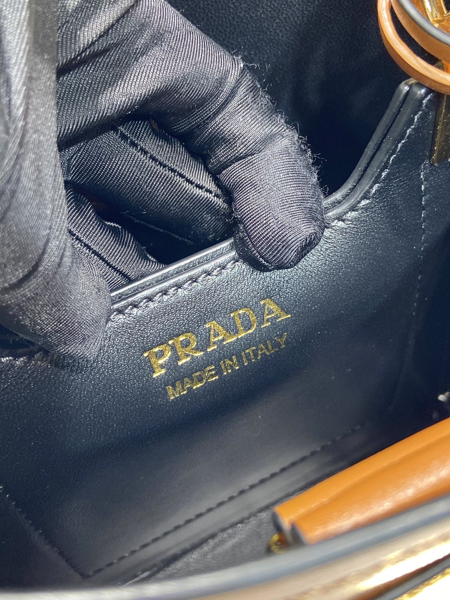 Pra*a panier mini-bag