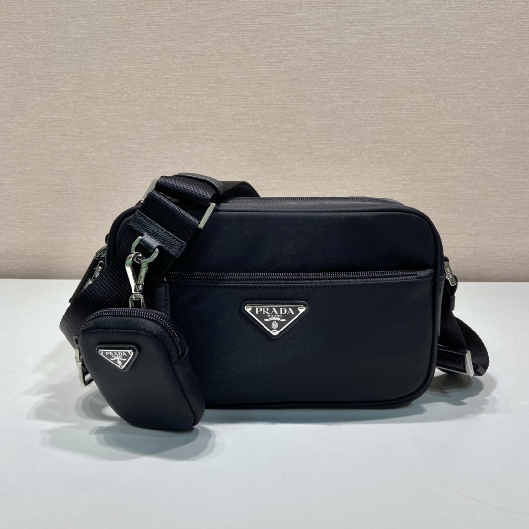 Pra*a re-nylon shoulder bag