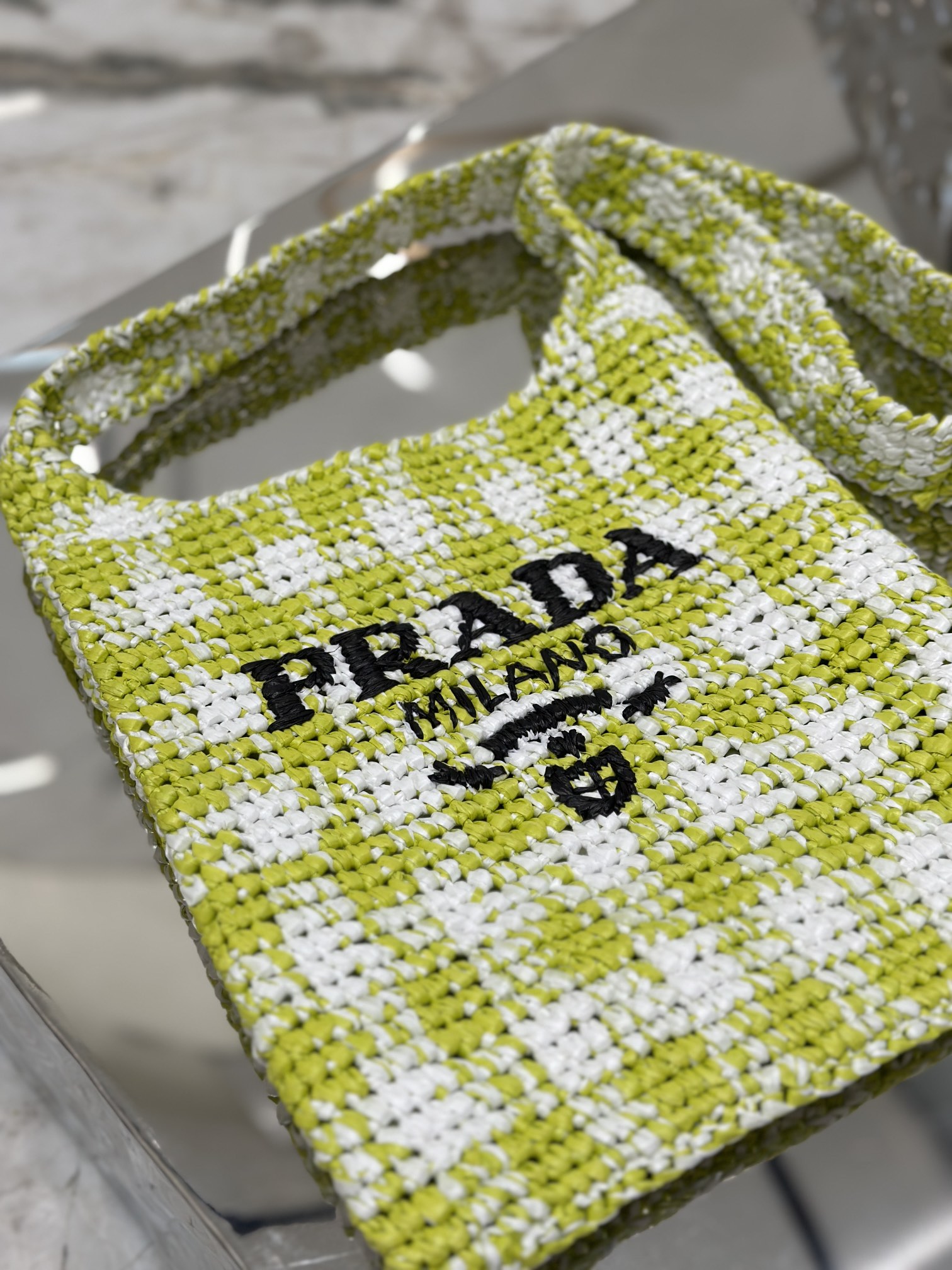 Pra*a crochet bag