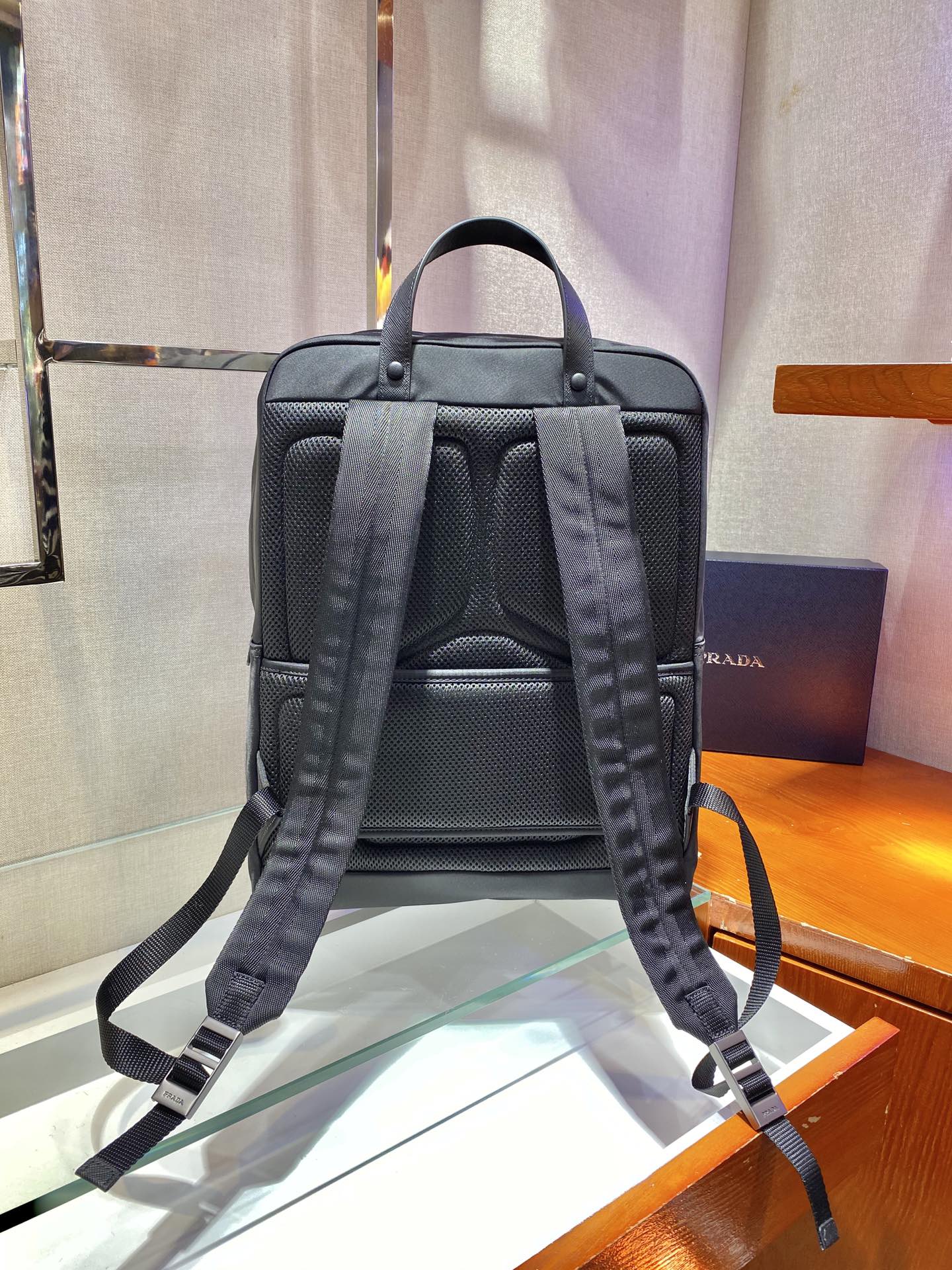 Pra*a nylon backpack