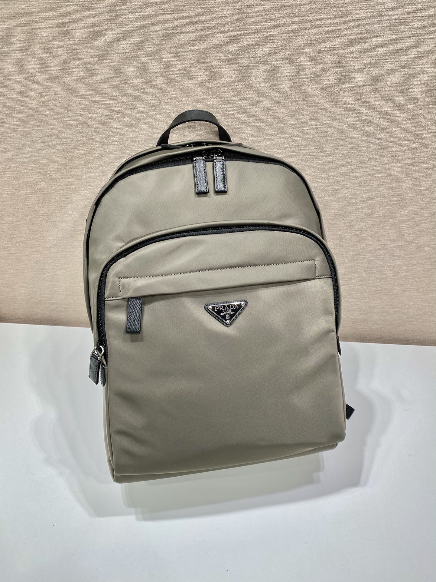 Pra*a saffiano backpack