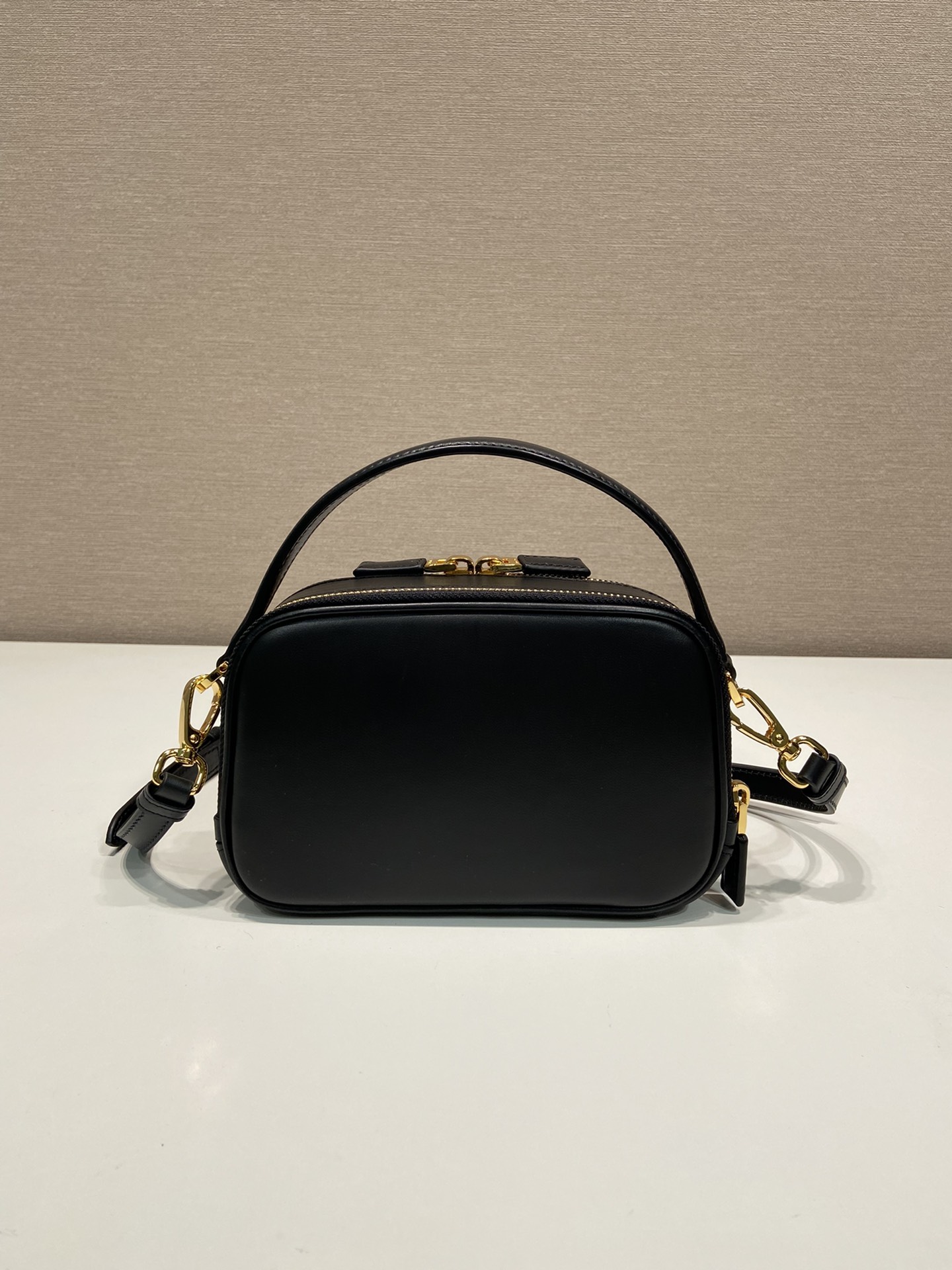 Pra*a odette leather mini-bag