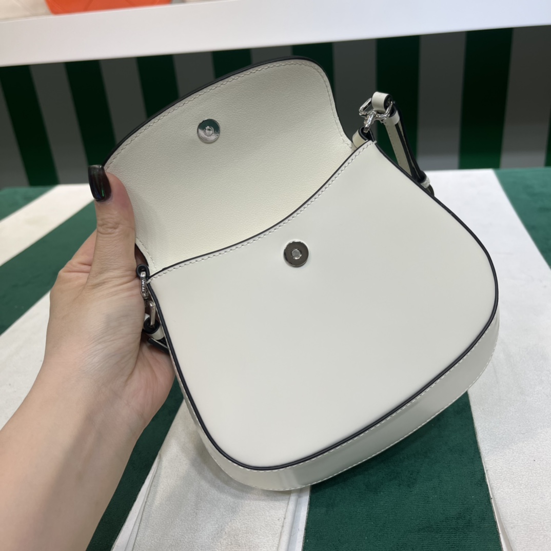 Pra*a cleo brushed leather mini bag