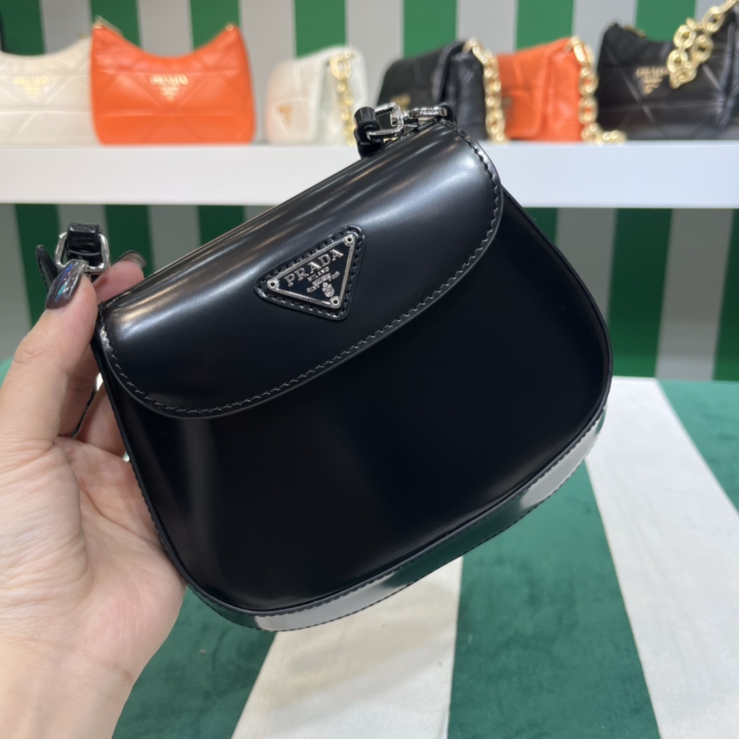 Pra*a cleo brushed leather mini bag