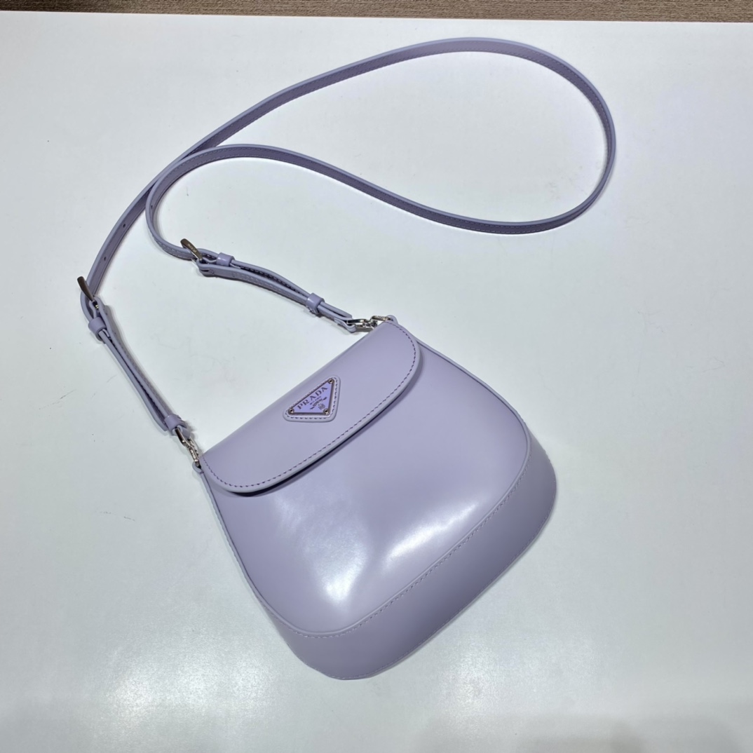 Pra*a cleo brushed leather mini bag