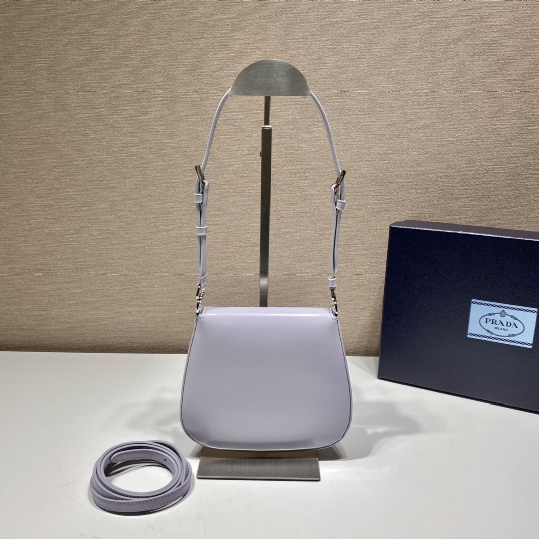 Pra*a cleo brushed leather mini bag