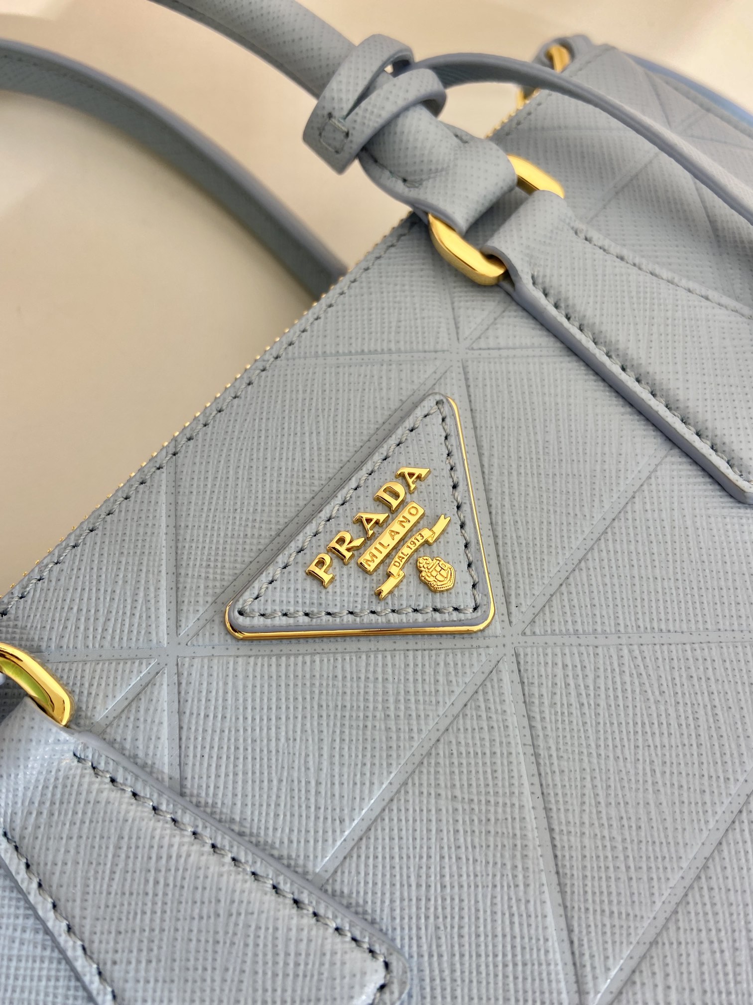 small Pra*a galleria saffiano leather bag
