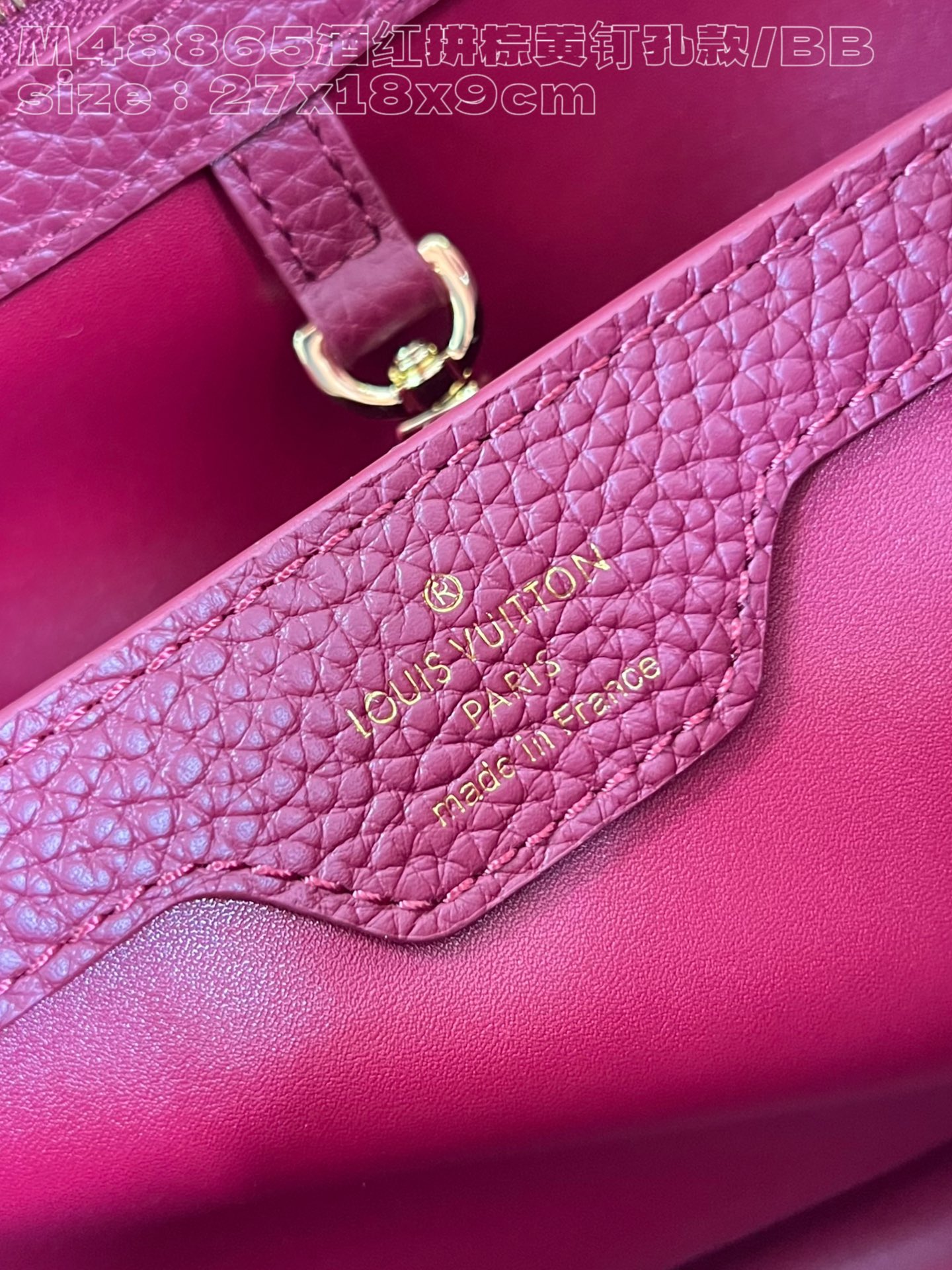 l**is V*t*n capucines bb handbag
