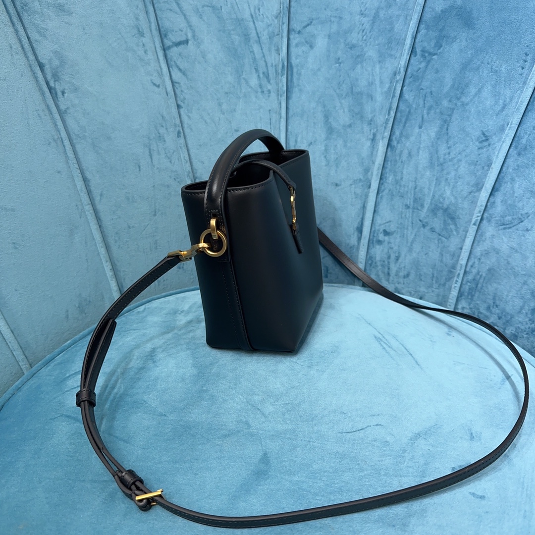 YSL LE 37 MINI IN SHINY LEATHER