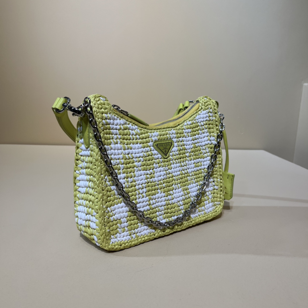 Pradα Nylon Hobo