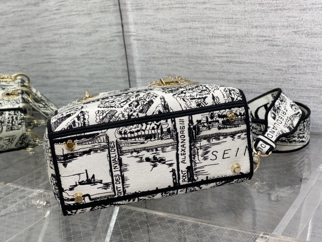 D*or medium lady d-lite bag