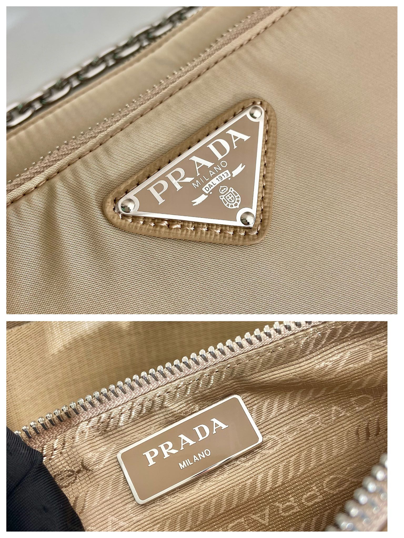 Pra*a re-nylon shoulder bag