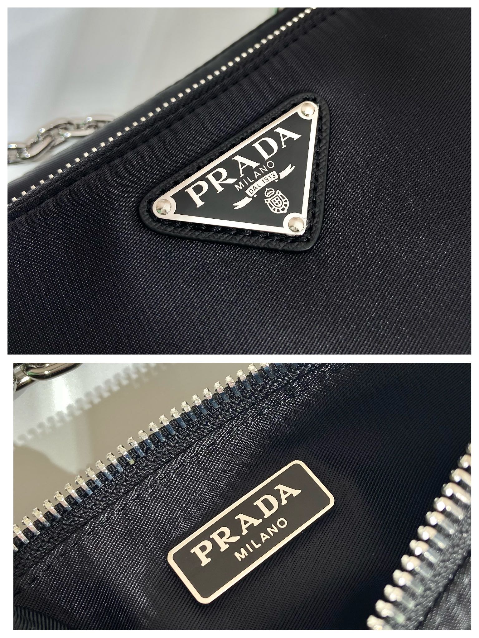 Pra*a re-nylon shoulder bag