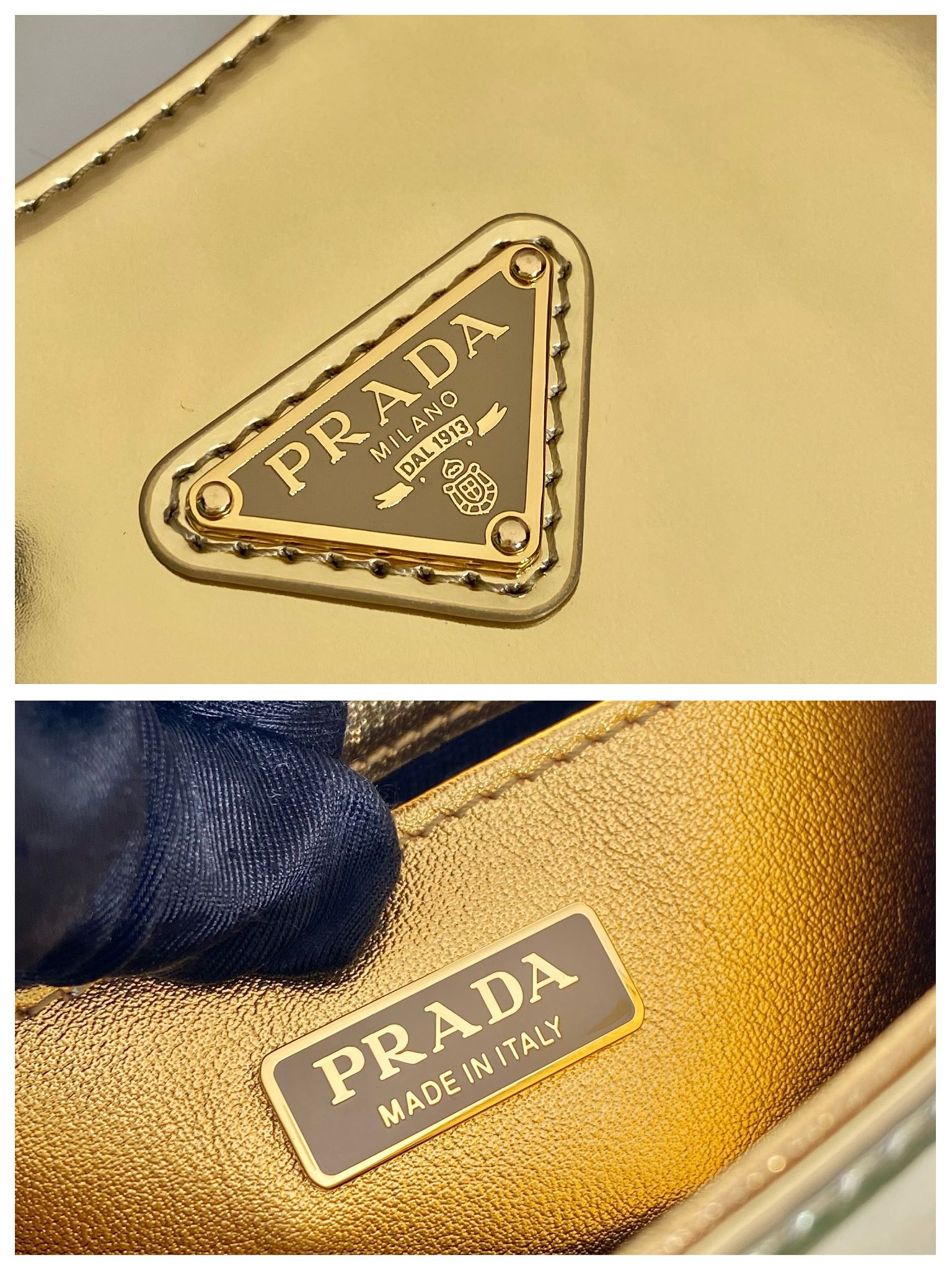 Pra*a cleo satin bag
